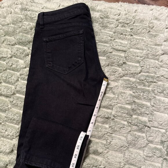 PAIGE Blue Heights | Very Dark Denim | Sz 27 | Straight Leg | Low Rise | Y2K - Picture 5 of 11